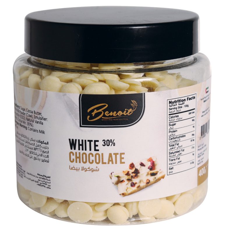 BENOIT DARK CHOCOLATE NUGGETS 70 400G Benoit Ingredients