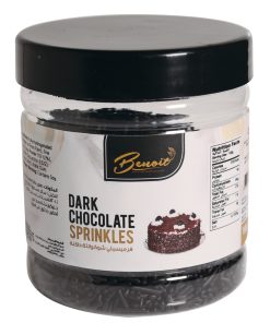 dark chocolate cake sprinkles