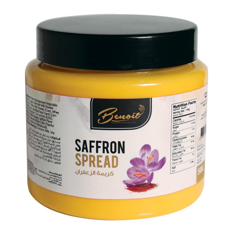 BENOIT SAFFRON SPREAD 500G Benoit Ingredients