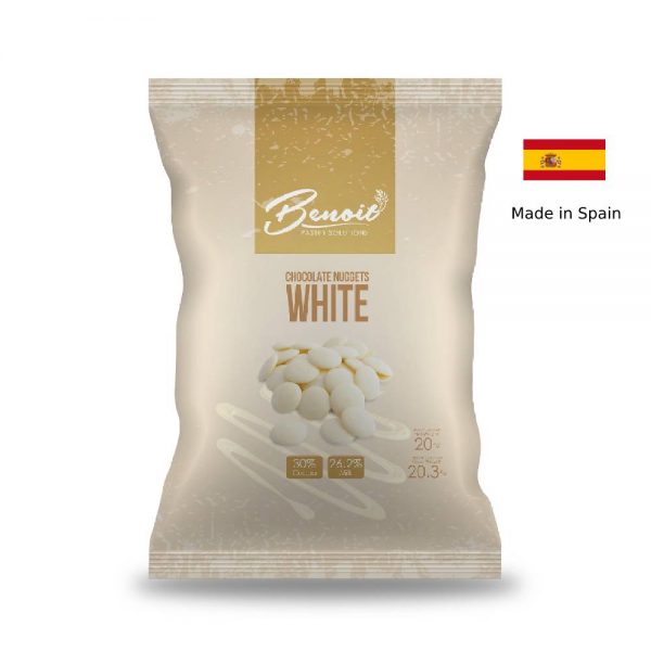 white chocolates made from spain